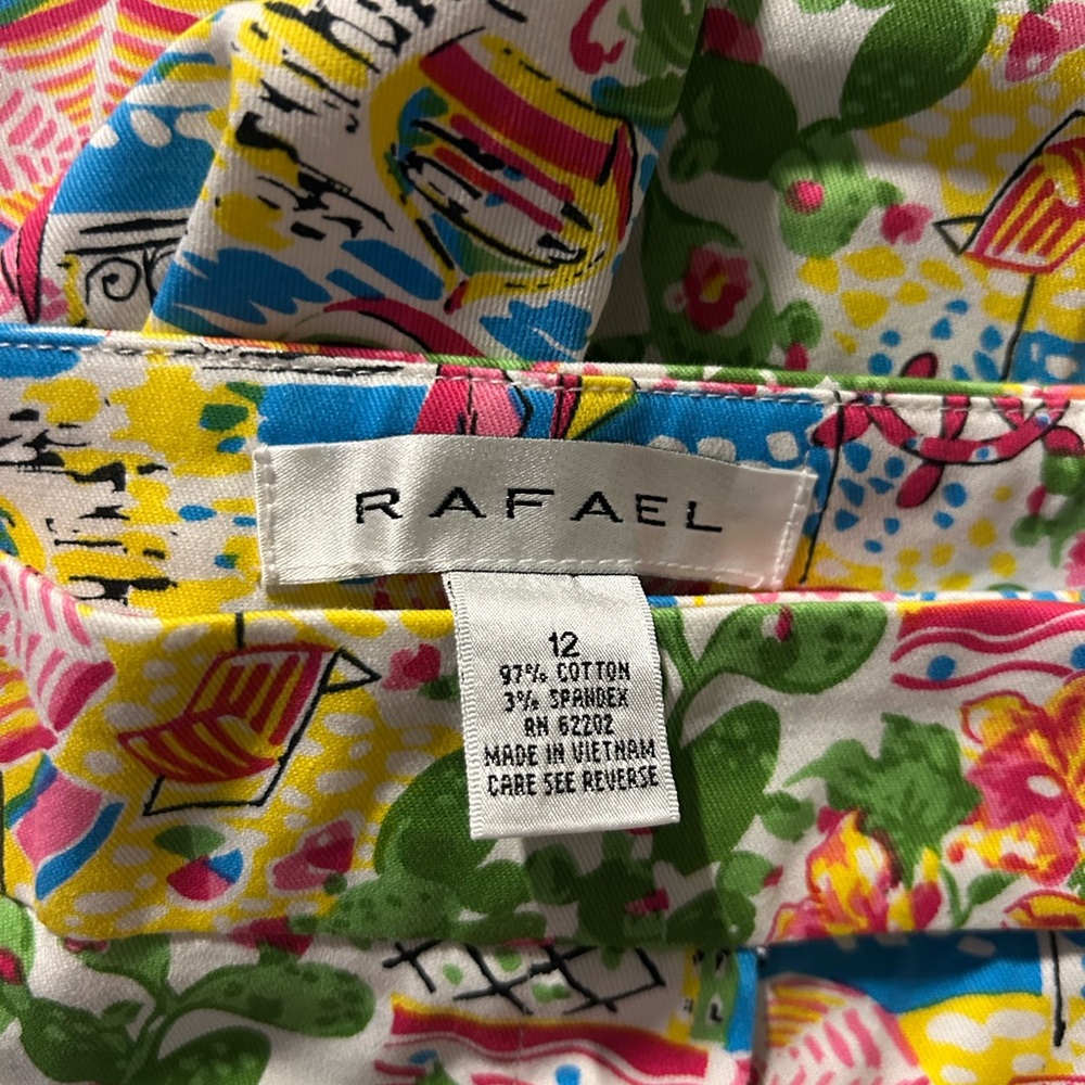 RAFAEL Multicolor Floral Pants - Picture 2 of 4